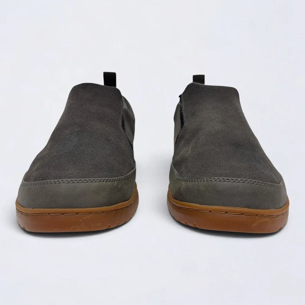 The North Face Loafers Mens Size 12 Slip On Gray Suede Gum Comfort Shoes